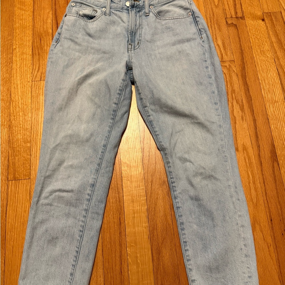 Madewell Light Blue Straight Leg Jeans